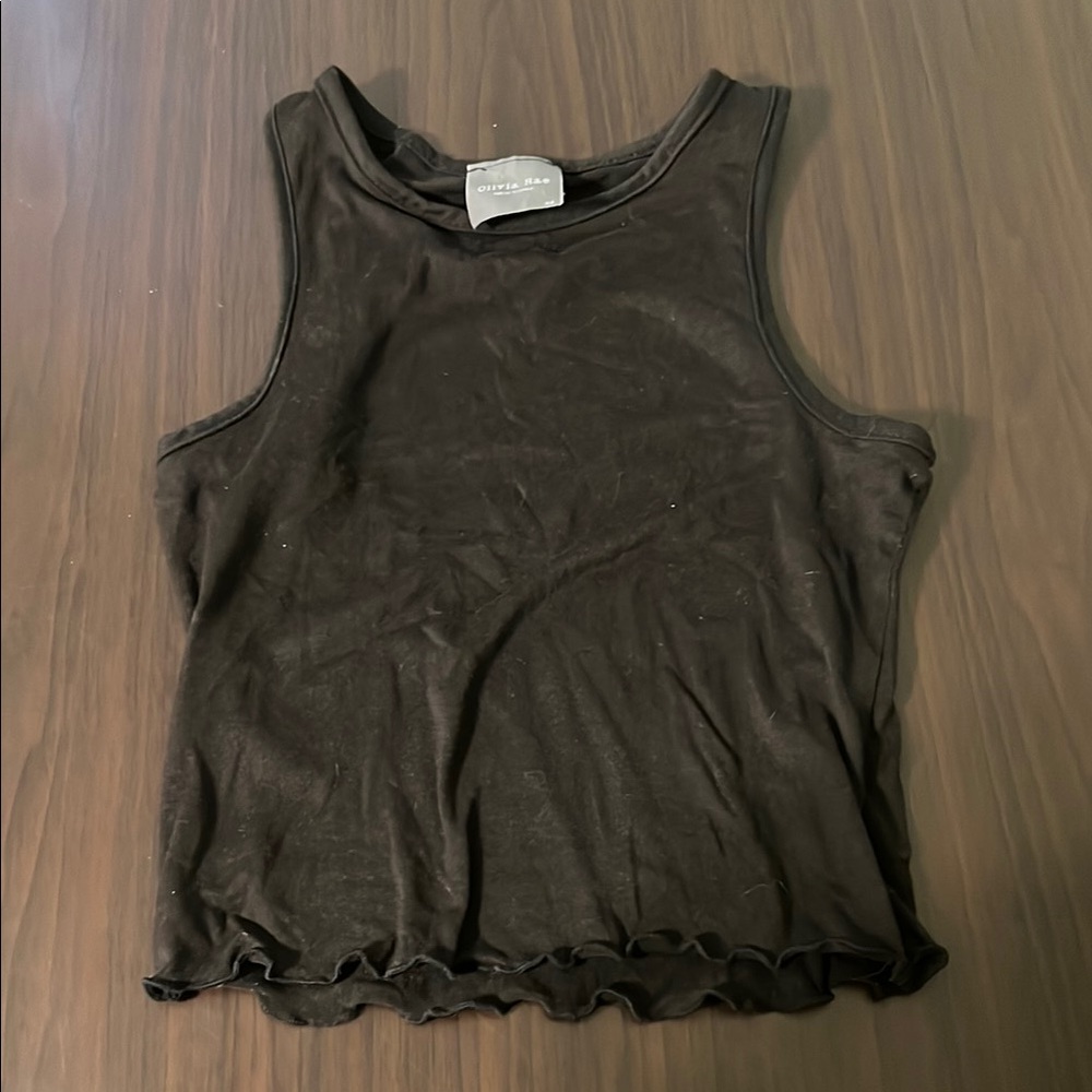 Olivia Rae XS Women's Black Crop Top
